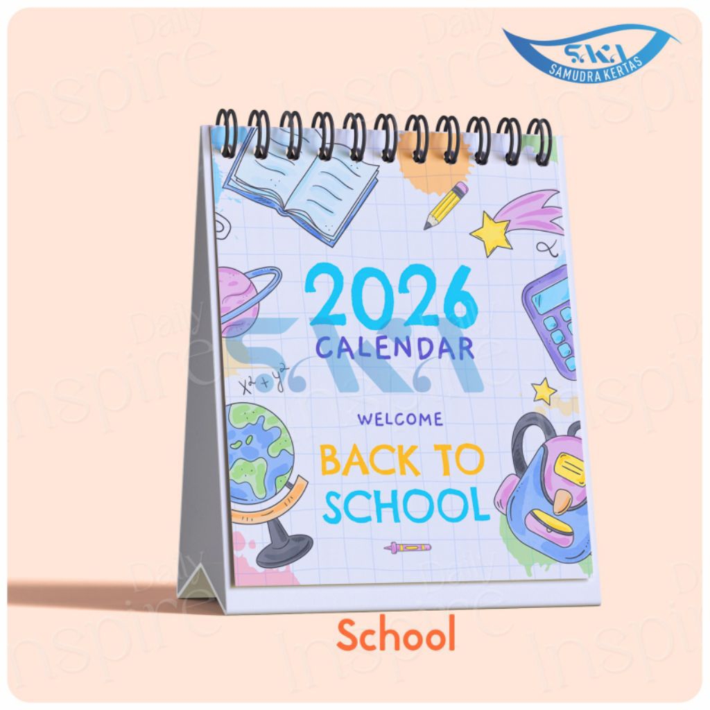 

SAKA Kalender Terbaru 2026 Motif Lucu & Aesthetic/ Kalender Portabel/Kalender Meja Kantor Motif Lucu