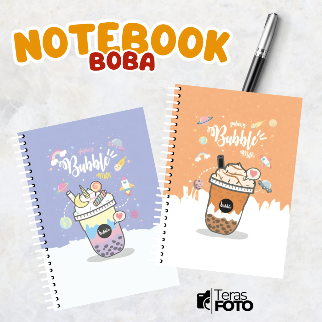 

Notebook Ukuran A5 Spiral BOBA