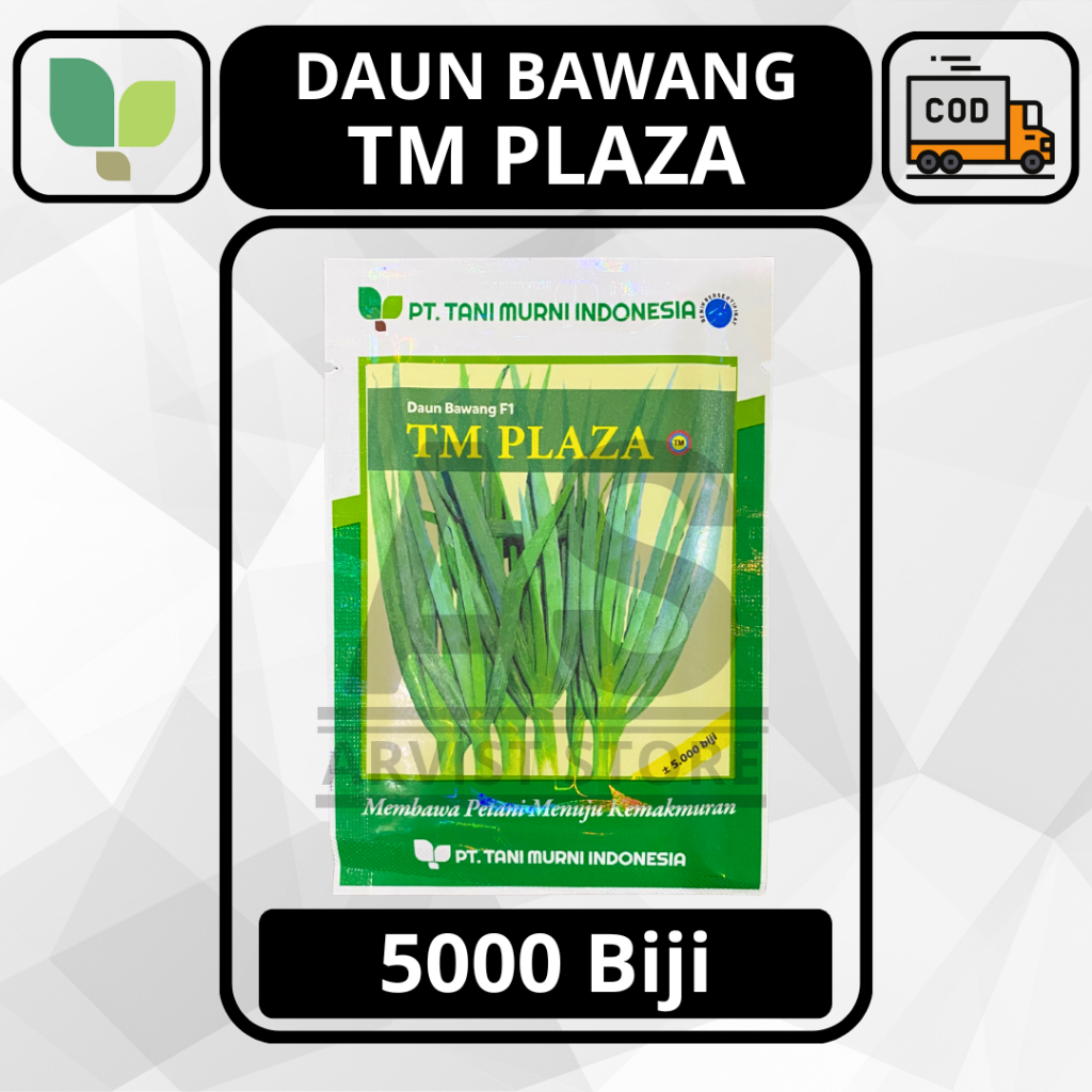 Benih Daun Bawang TM PLAZA 5000 Butir Tani Murni