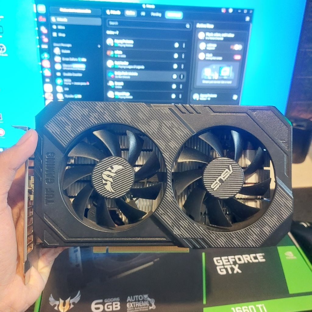 Asus Tuf GTX 1660 TI 6GB Fullset