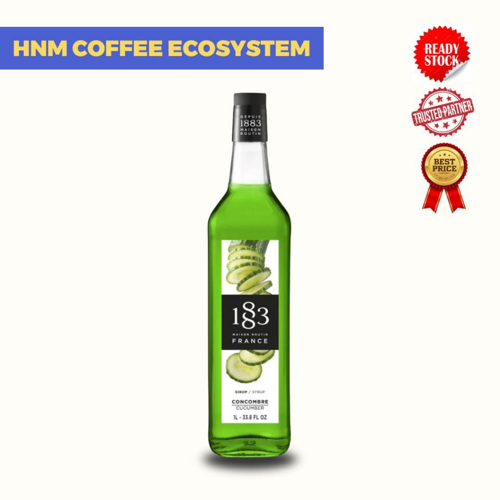 

Cucumber Syrup 1883 Maison Routin 1L