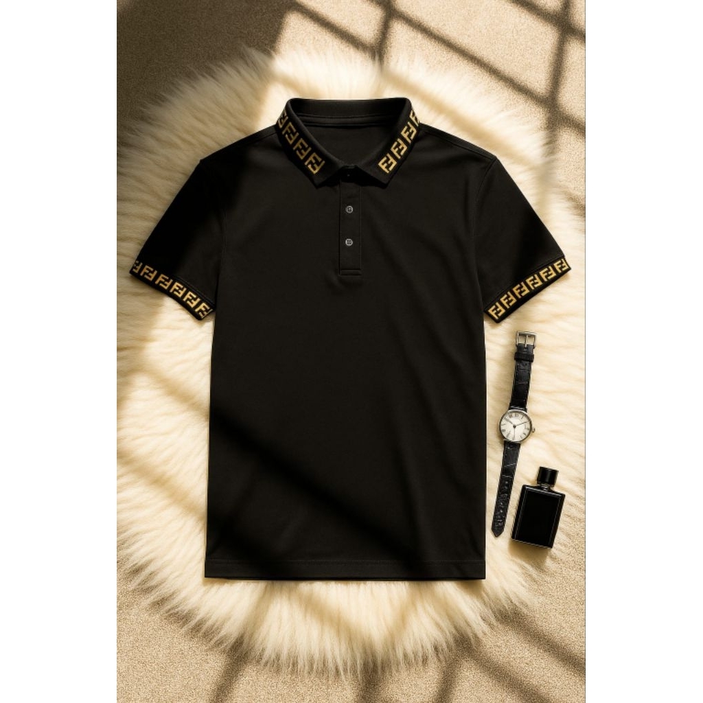 Polo Shirt Polos Krah Motif Premium / Kaos Polos Pria Krah Motif / Polo Krah Motif Original Pria / K