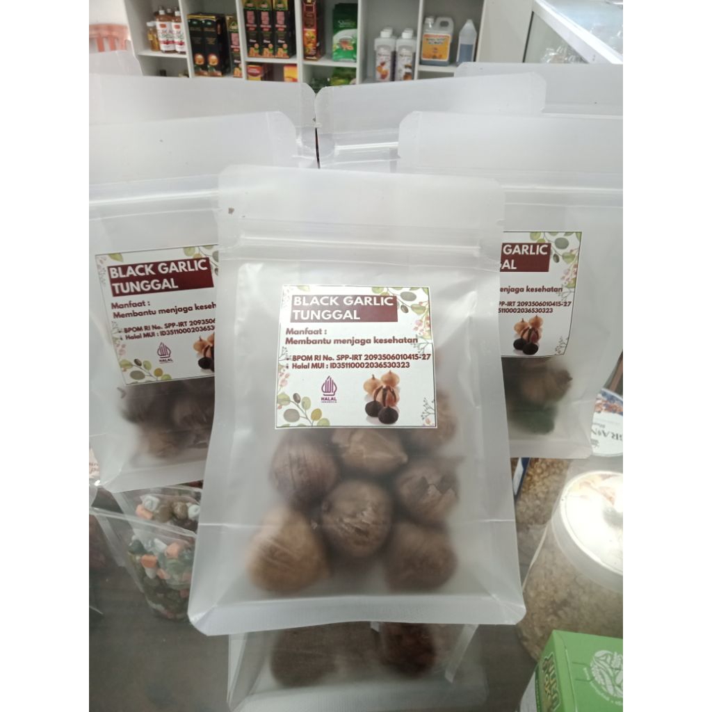 

BLACK GARLIC bawang hitam LANANG ORGANIK