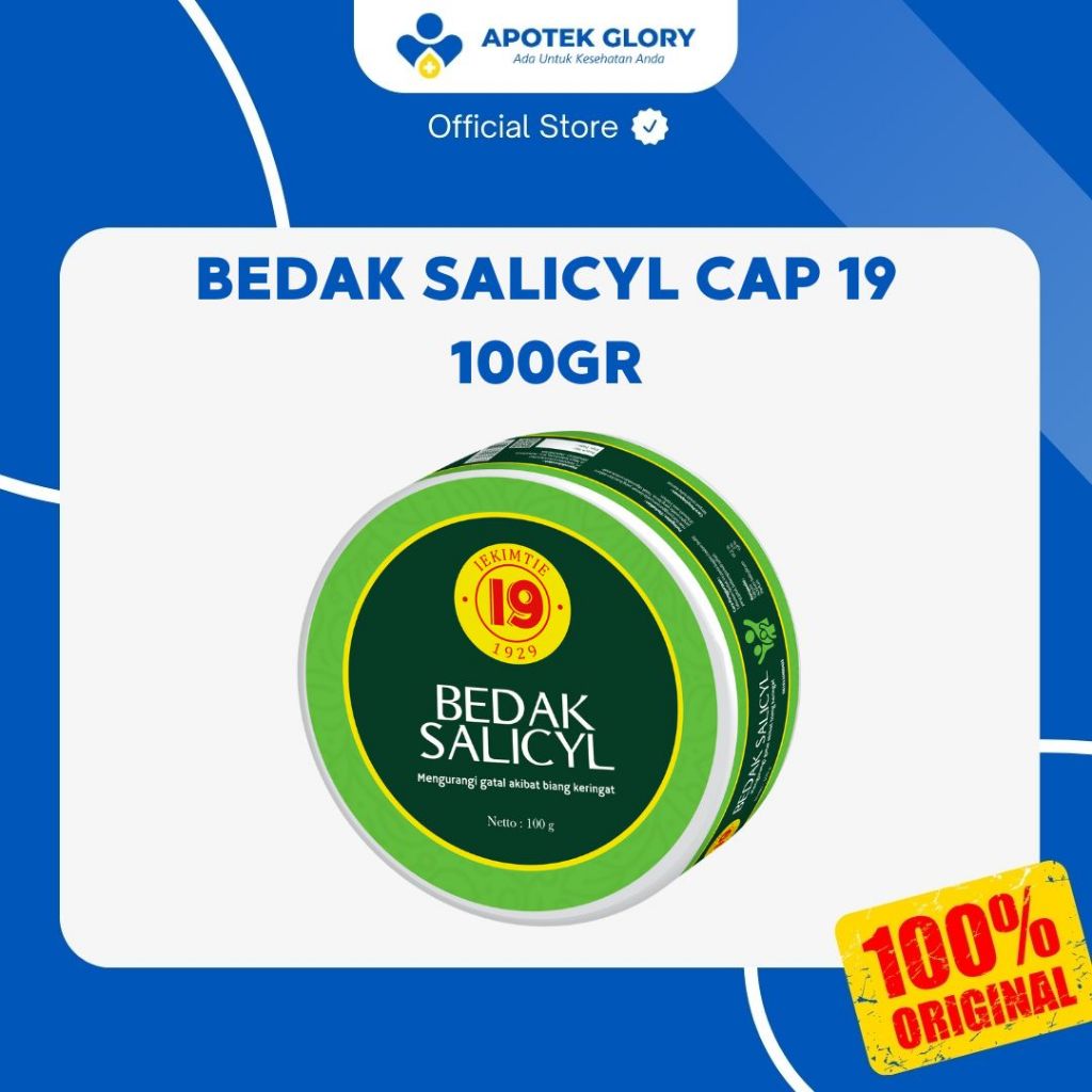 BEDAK SALICYL HIJAU CAP 19 // 100 GR