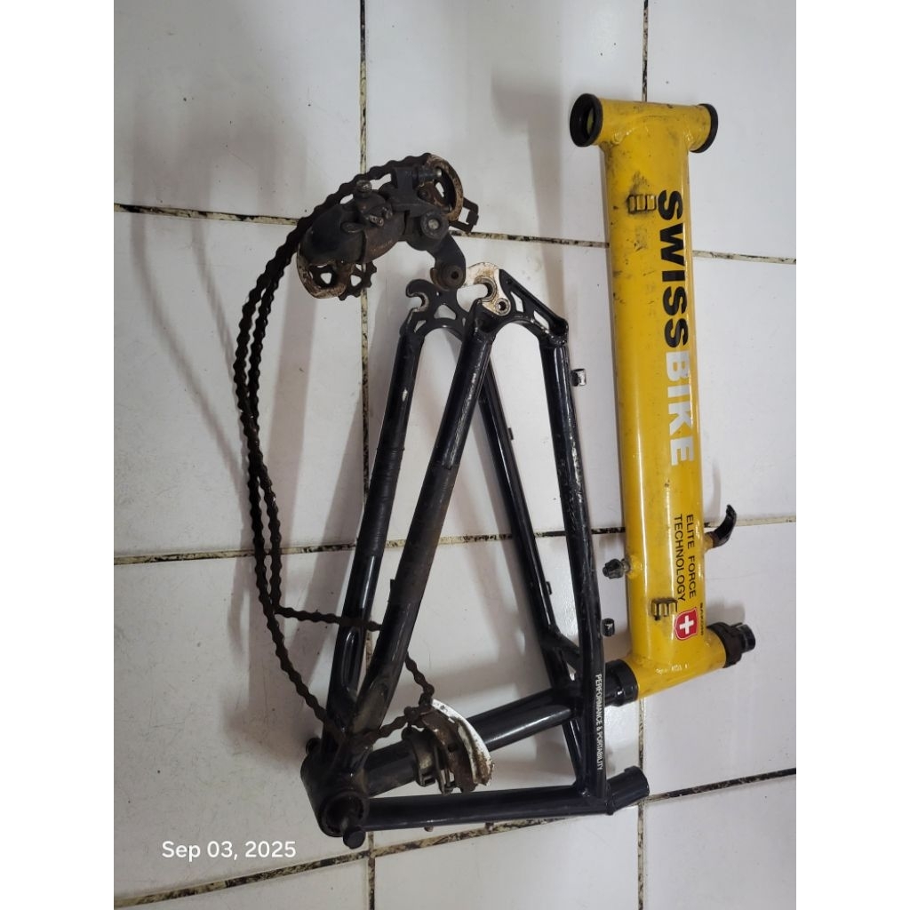 frame mtb lipat sakoni size m