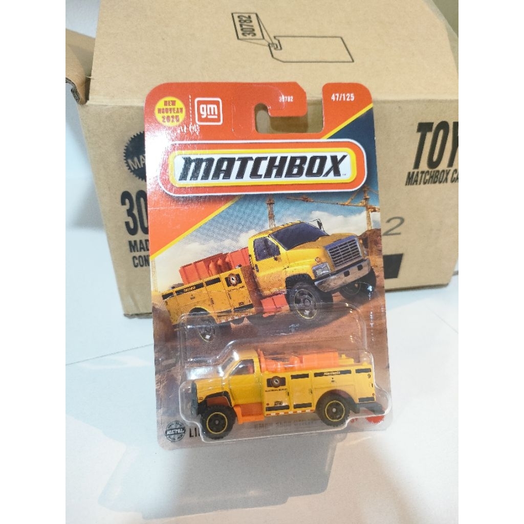 MATCHBOX ORIGINAL GMC 3500 UTILITY TRUCK (30782-936)