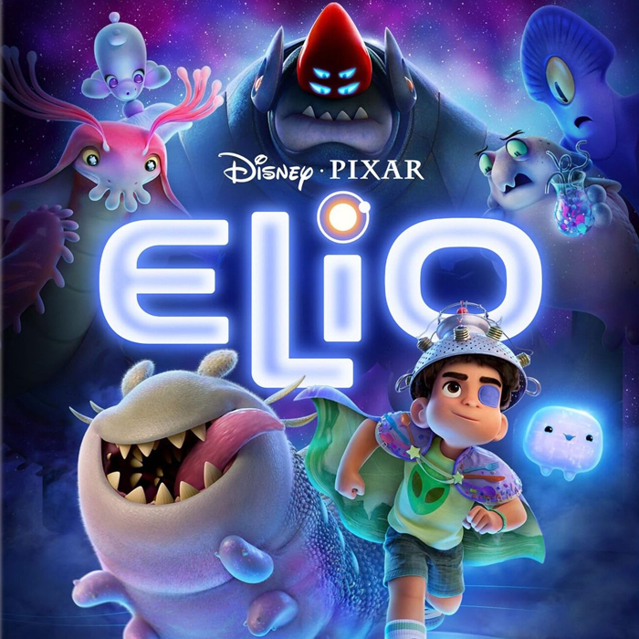 kaset DVD film animasi anak disney pixar Elio (2025)
