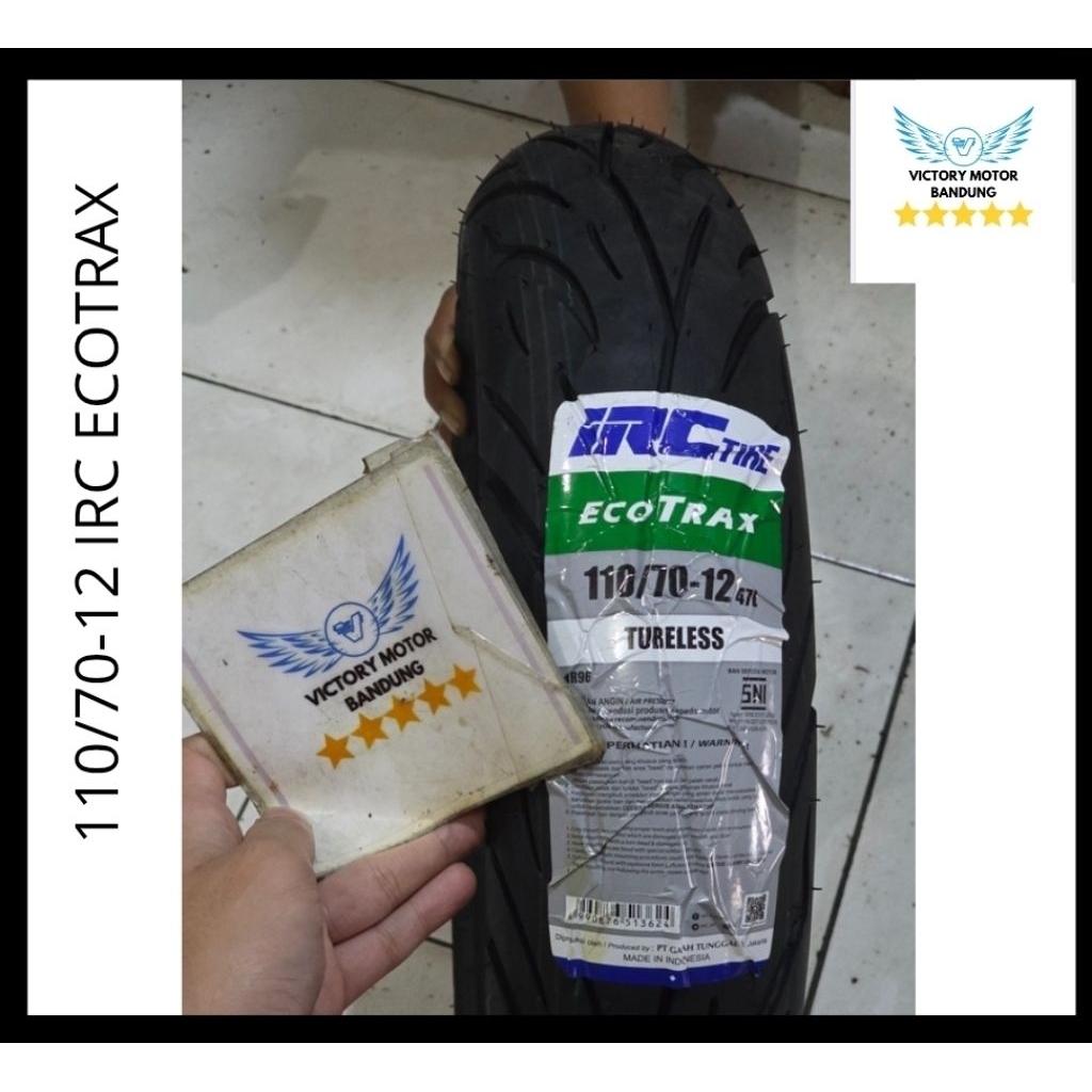 Ban Luar Scoopy Fazzio ECOTRAX IRC 110 70 12 Ban scoopy donat fazzio TL