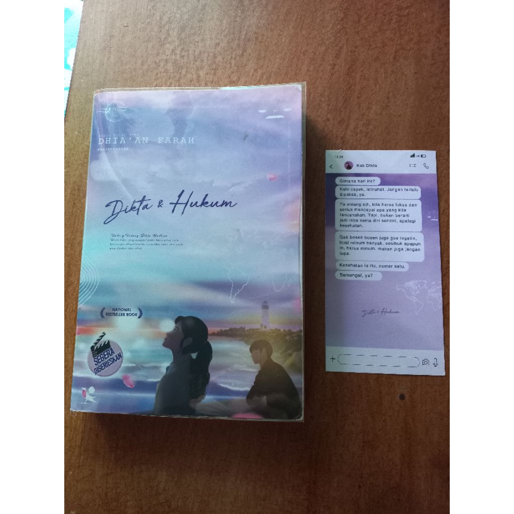 Novel AU Dikta dan Hukum [Preloved]