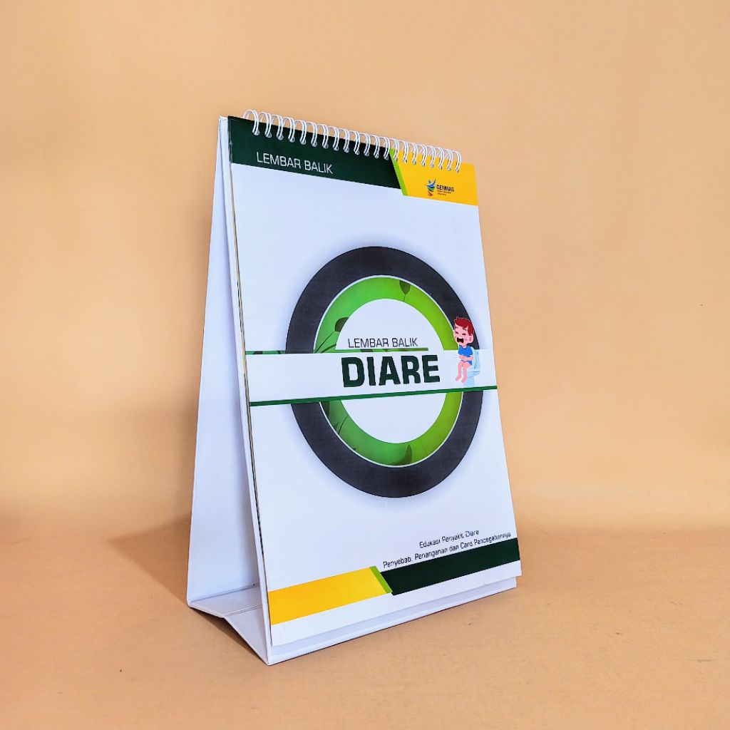 Lembar Balik Diare | Lembar Balik Edukasi Diare | Lembar Balik Promkes | Lembar Balik Kesehatan