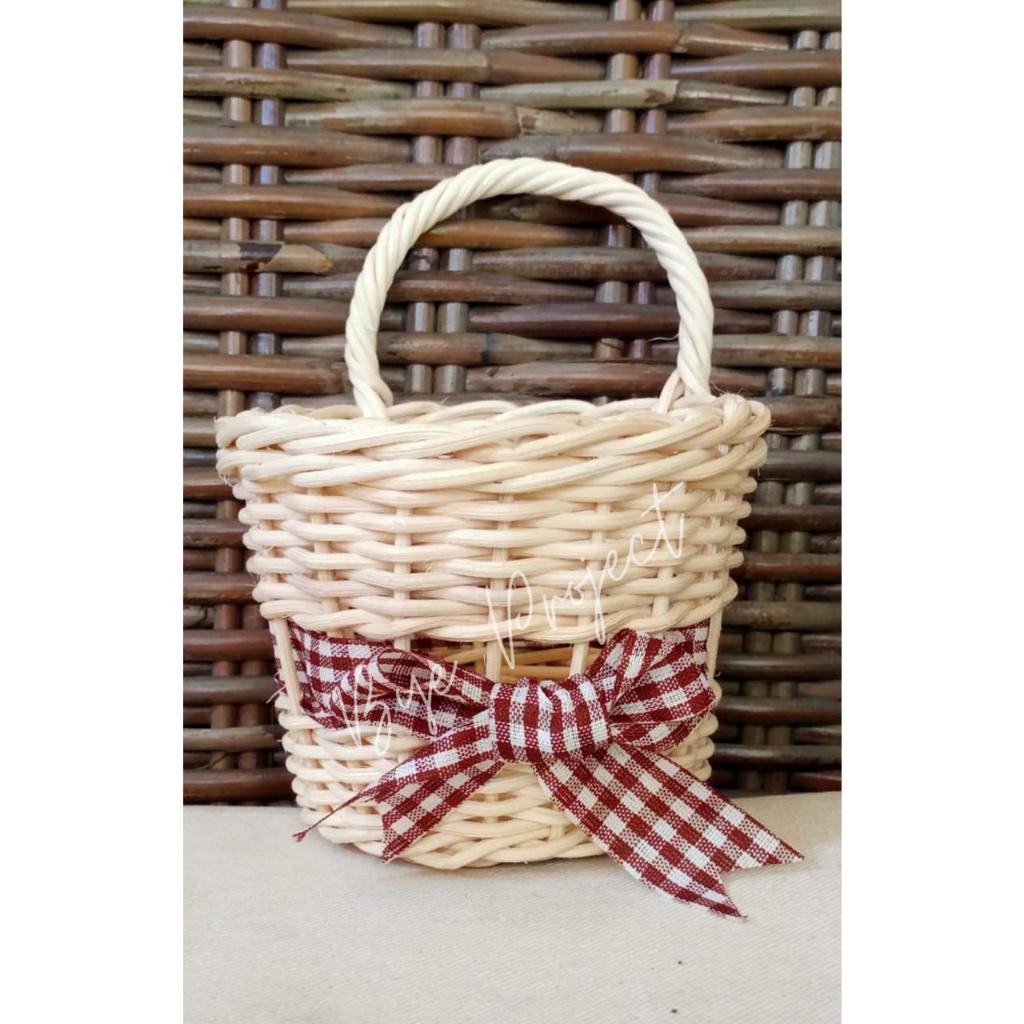 Keranjang rottan keranjang telur keranjang bawang