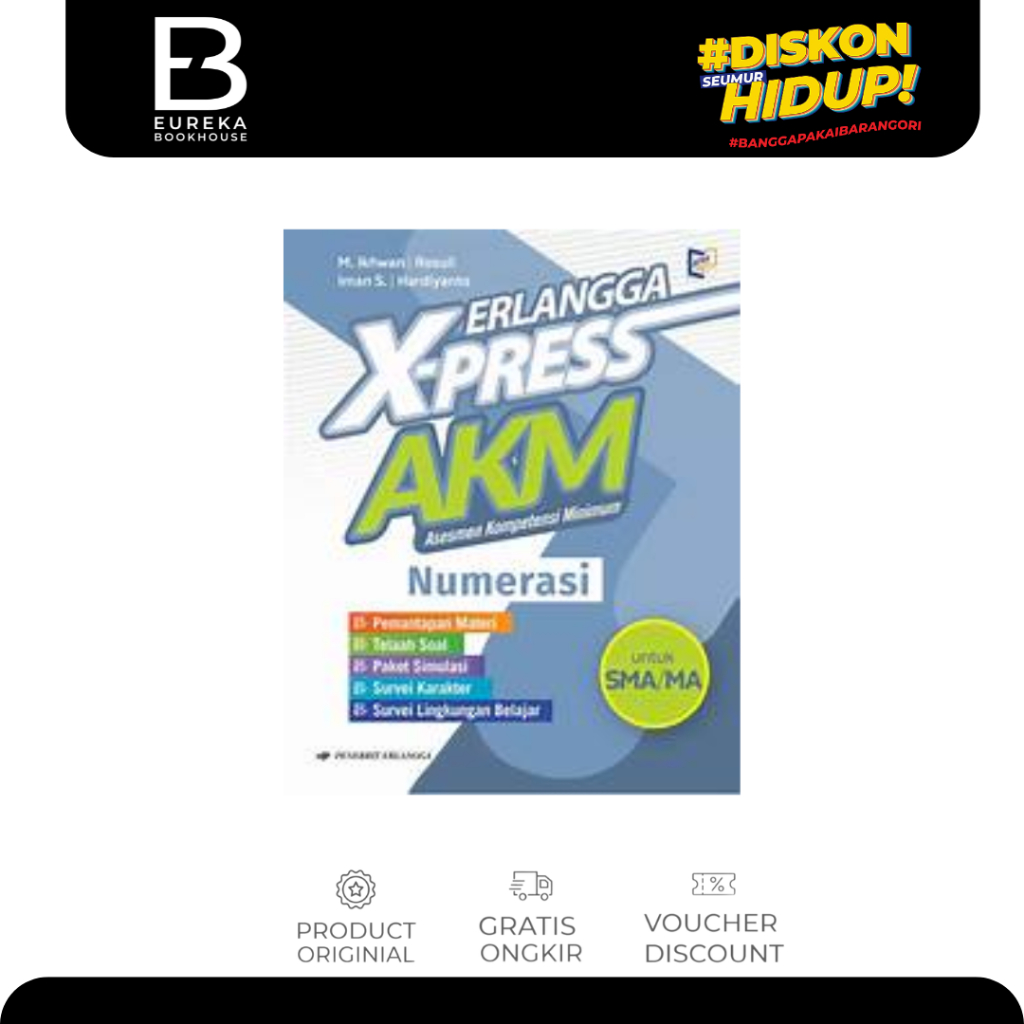 ERLANGGA - ERLANGGA X-PRESS AKM SMA/MA NUMERASI