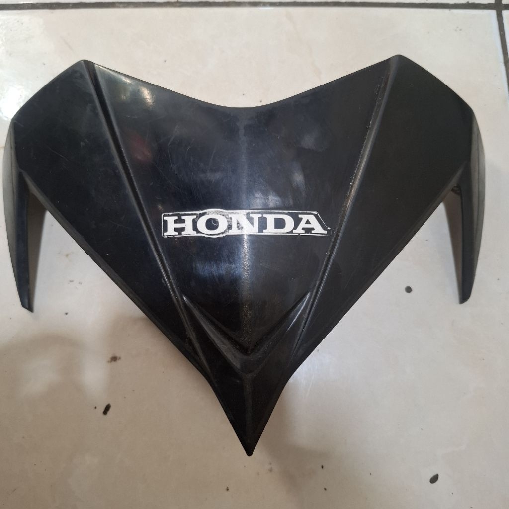 Cover Visor Batok Depan Supra X 125 Kph Karbu Betmen Batman Original