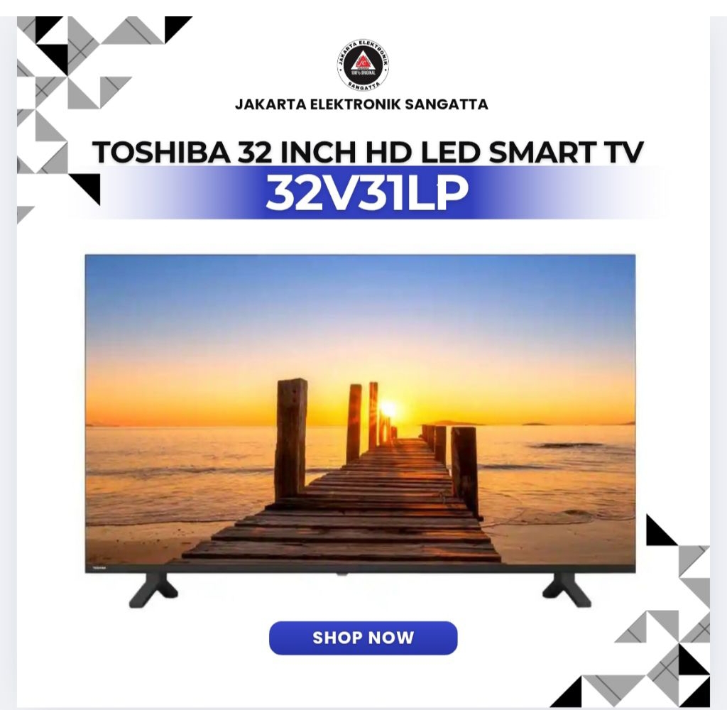 TOSHIBA 32V31LP 32V31 Led Digital Smart TV 32" Inch HD HDR V31LP

