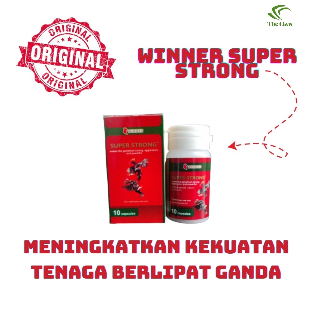 (The Claw) Super Strong 1 botol doping ayam superstrong Vitamin Doping ayam jago Extra Power
