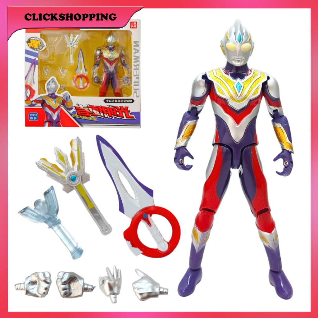 Action Figure Ultraman TigaTrigger Blazar Shf Arc Multi Decker S.h.figuarts SHF Ultramen Spark Circl