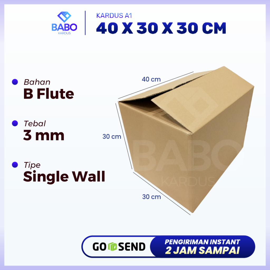 

Box Arsip 40x30x30 cm Kardus/Box/File/Buku/Majalah/Koran/Kertas/Kardus Helm INK Cargloss (Kardus 40 x 30 x 30 cm)