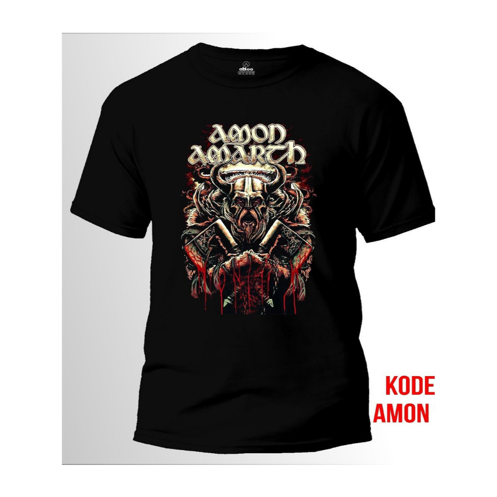 FF - Kaos band AMON AMARTH t-shirt premium distro unisex musik metal keren