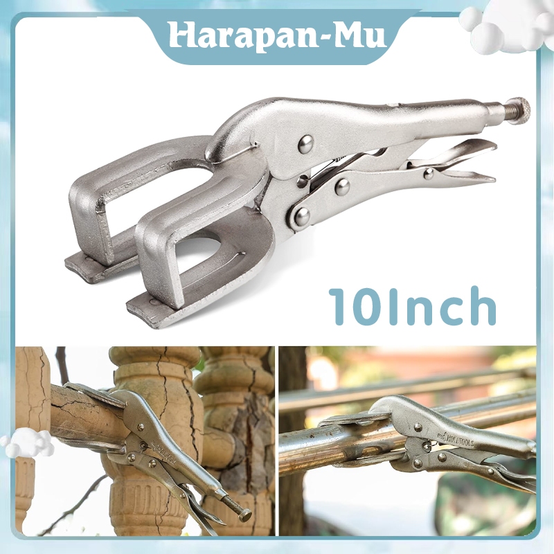 10 Inci Tang Jepit Las Buaya / Tang Jepit Las / Locking Pliers / Tang Jepit C Clamp