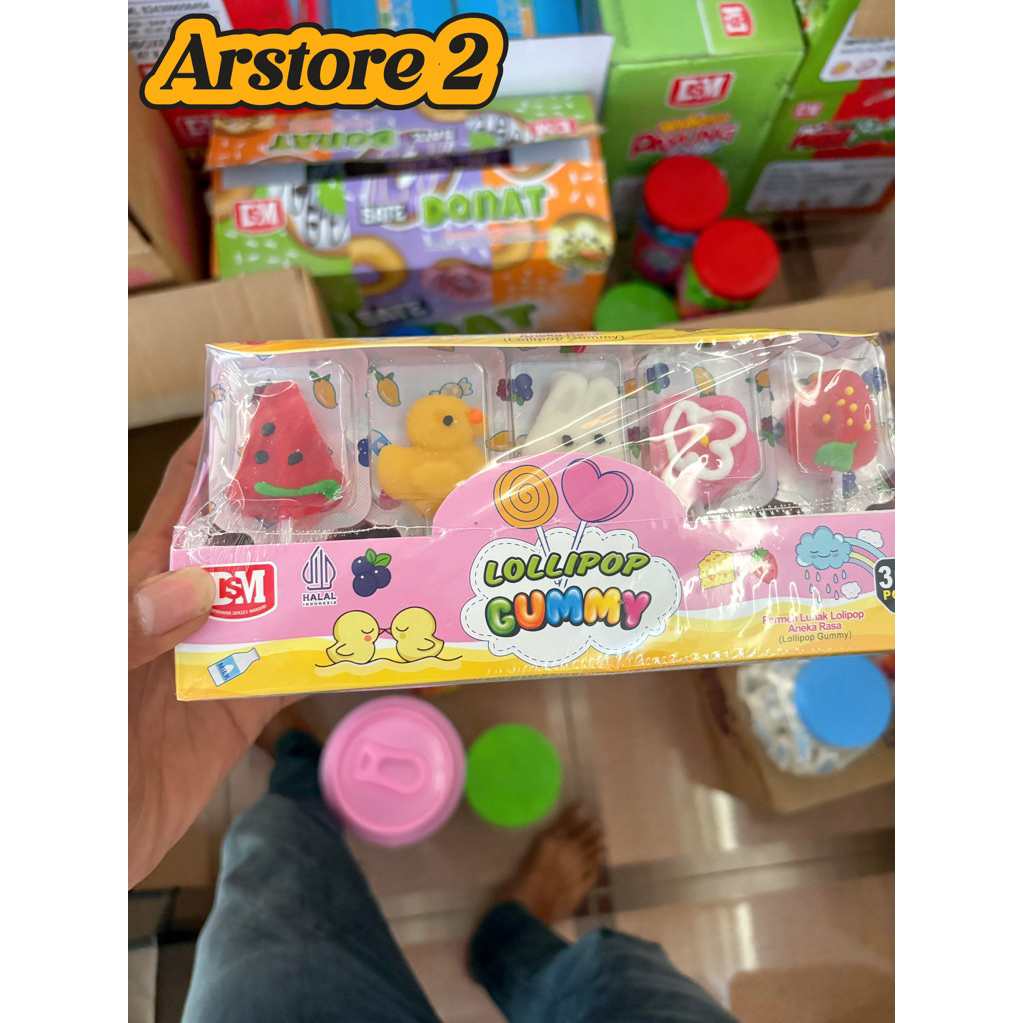 

lolipop Gumy lunak 30 pcs