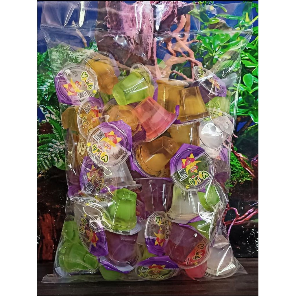 

MY JELLY 1KG PUDING JELI AGER MANIS ENAK LEZAT CEMILAN MAKANAN RINGAN HALAL