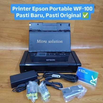 Printer Epson Mobile WF100 WF 100 WF-100 printer mobile printer portable epson