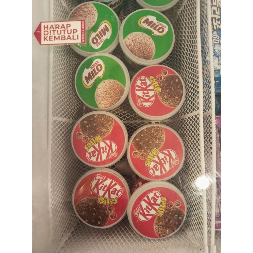 KitKat & Milo Tube 750 ml ( Pilihan Req di Note ya ) Untuk Pengiriman Instant