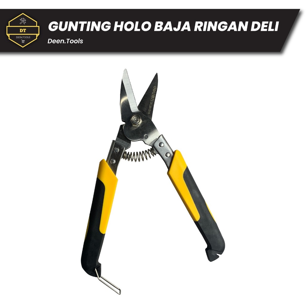 

Origninal - Gunting Holo Baja Ringan Deli - Pembelian COD - Pemotongan Plat Hollo Baja Ringan