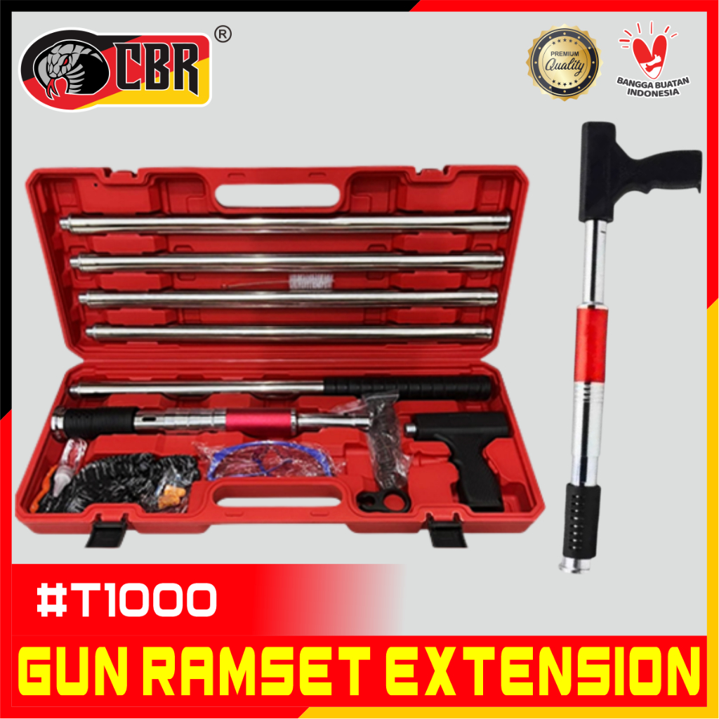 CBR Gun Ramset T1000 – Ramset Mini Extension Alat Tembak Beton Panjang