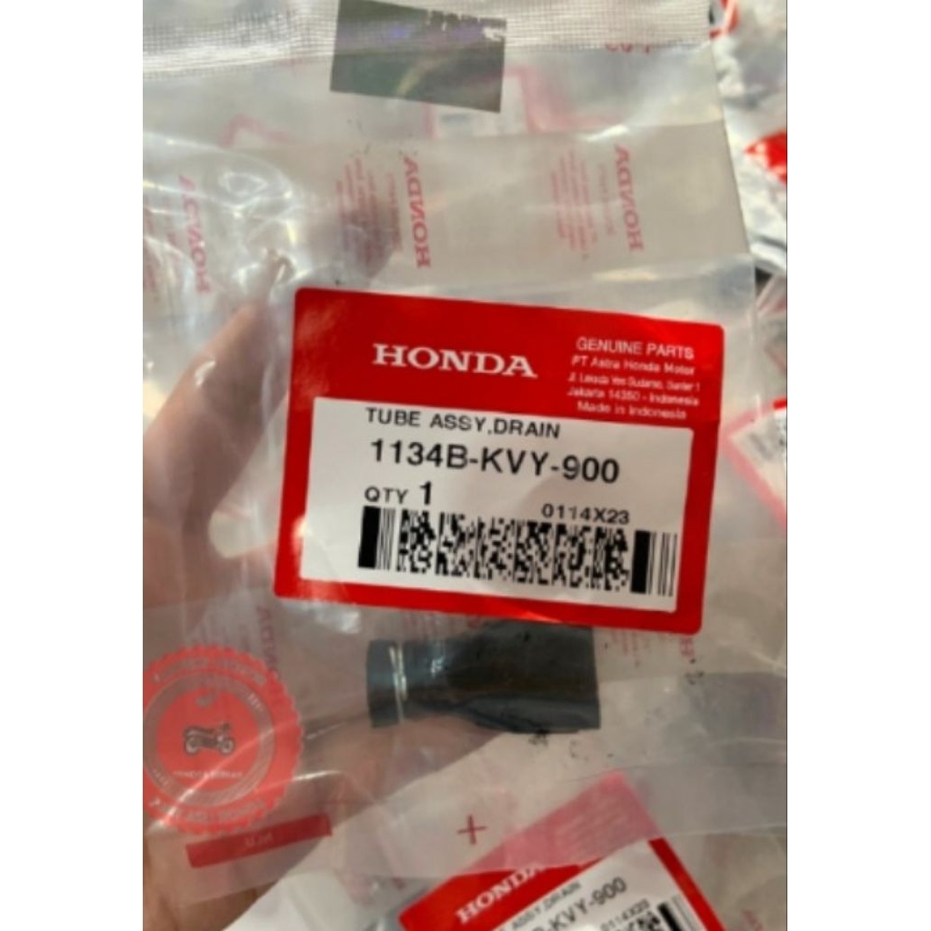 KARET PEMBUANGAN BLOK BAK CVT BEAT BIT SCOOPY SCOPY SPACY VARIO PARIO 110 .1134BKVY900 1134B-KVY-900