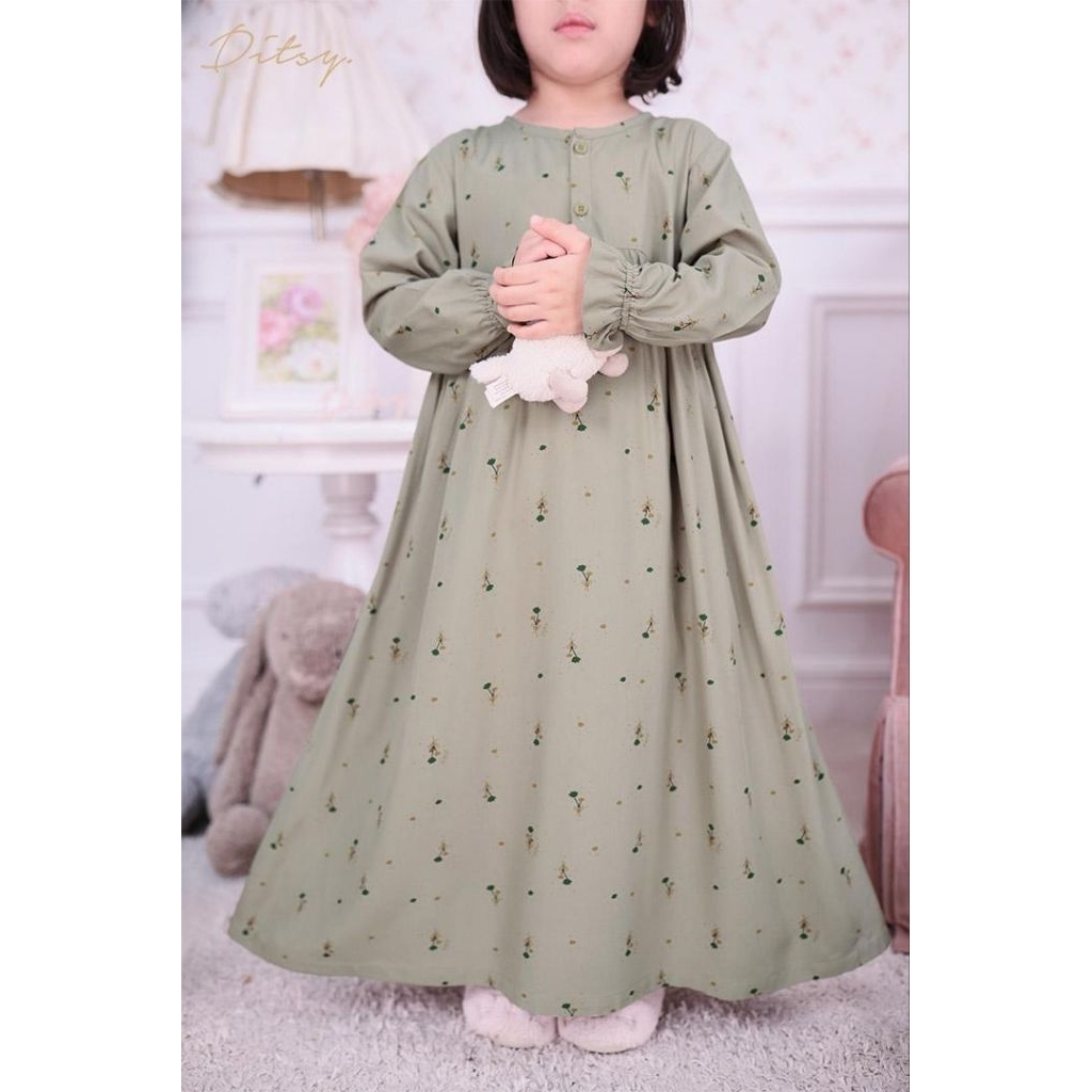 Little Eira Taupe ditsy Nightgown September 2025