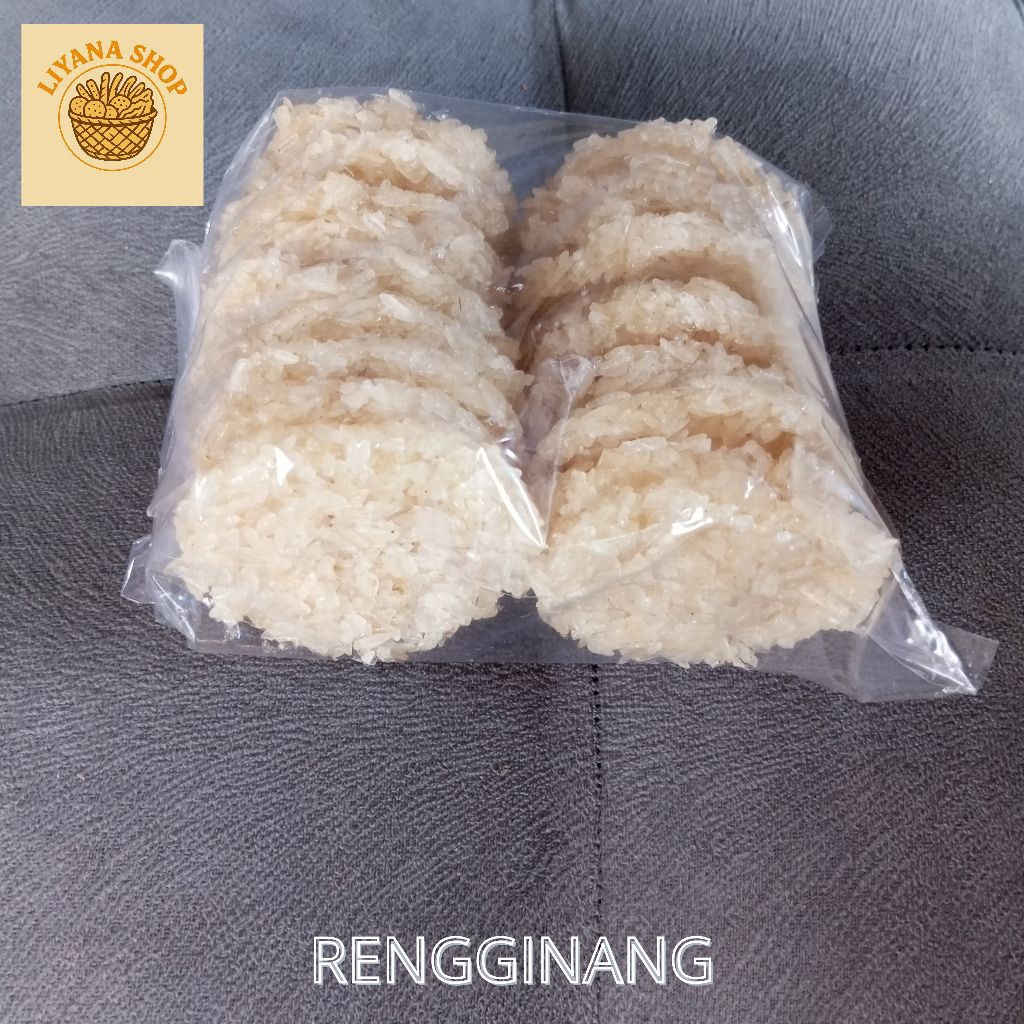 

Makaman Ringan Rengginang Rasa Bawang Kerupuk Tradisonal Ukuran Besar Isi 20 Pcs