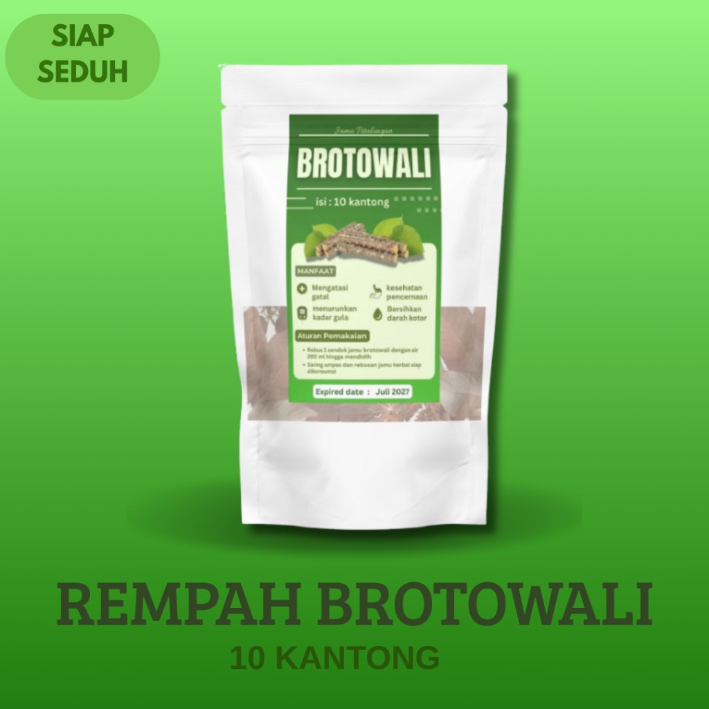 

rempah herbal daun brotowali 10kantong