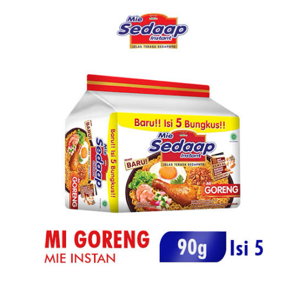 

Termurah !! Paket mie sedaap goreng isi 5