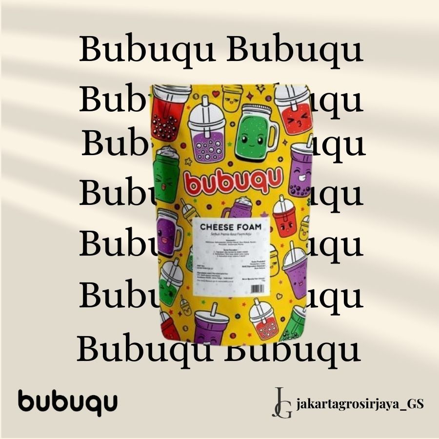 

Bubuqu Premix Powder Cheese Foam - Premix Powder Foam Keju 1 Kg