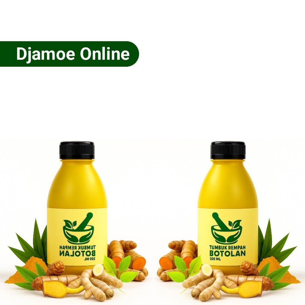 

Jamu Konsentrat Temulawak Kunyit, Temu Mangga, Kunyit Putih 100% Alami