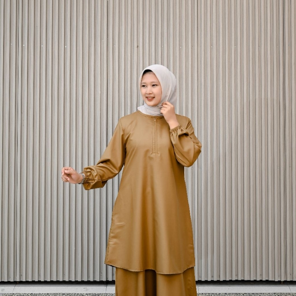 Seragam Gamis PNS Wanita terbaru pakaian kerja wanita baju gamis Guru pns wanita model kurung Panjan