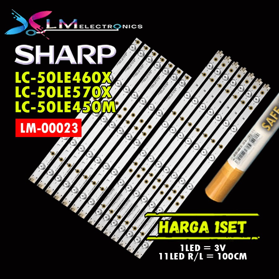 BACKLIGHT SHARP 50 LC-50LE570X LC-50LE460X LC-50LE450M 50LE460X 50LE570X 50LE450M 40LE460 50LE570