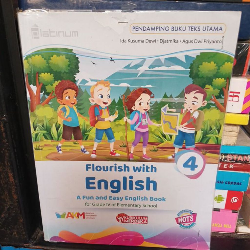 ORIGINAL FLOURISH WITH ENGLISH HOTS SD KELAS 4 AKM KURIKULUM MERDEKA