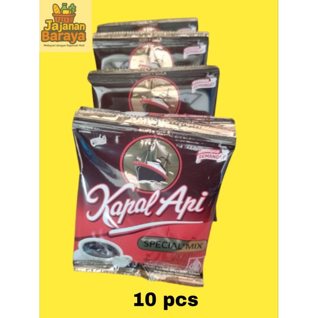 

( 10 pcs ) Kopi Kapal Api Spesial Mix