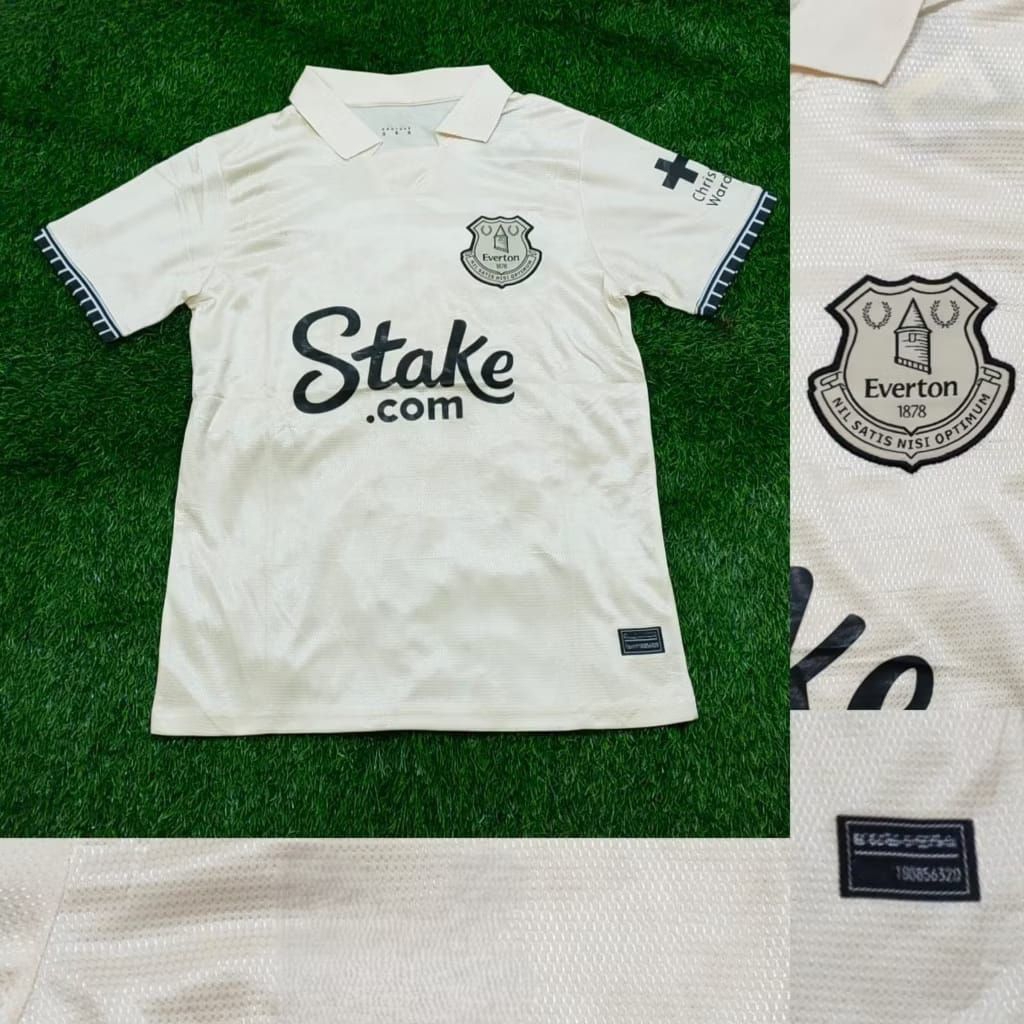 JERSEY BOLA EVERTON AWAY NEW 2025/2026 GRADE ORI HIGH QUALITY.