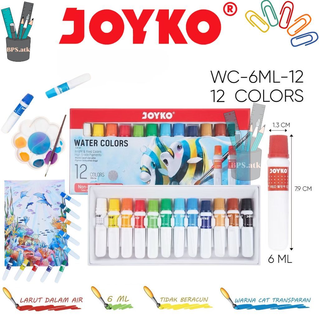 

(6 ML) JOYKO Cat Air Water Color WAC-6ML