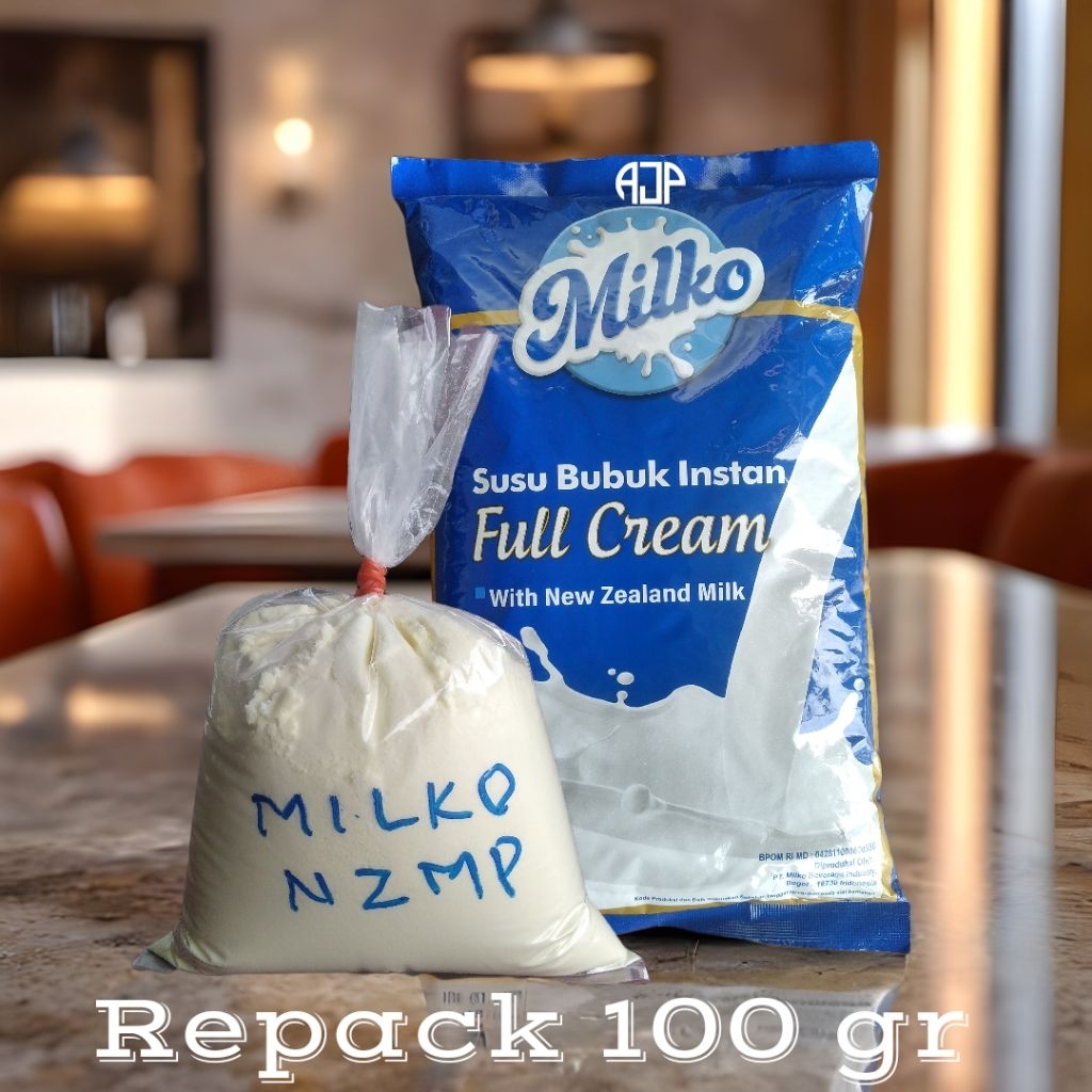 

MILKO NZMP Susu Bubuk Instan Full Cream | Repack 100 gr