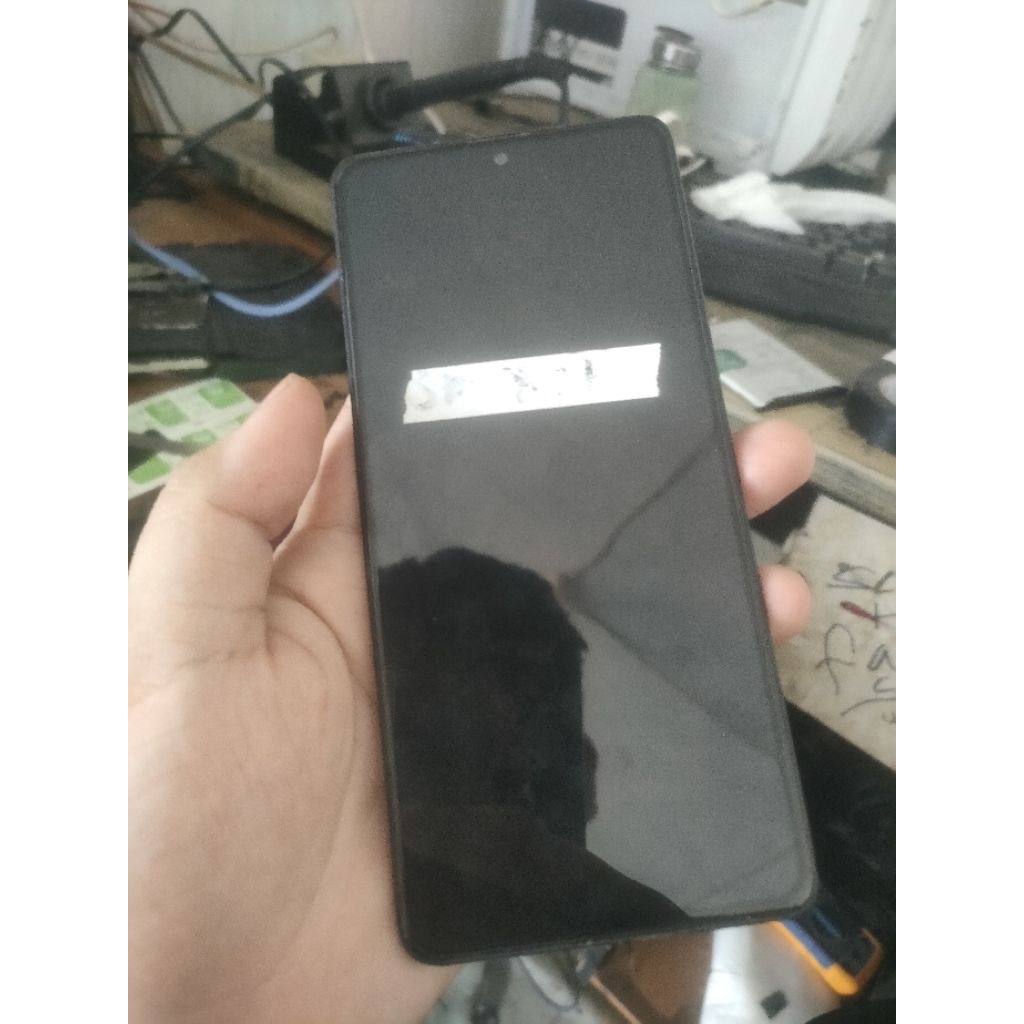 LCD SM A71 +FRAME SUPER AMOLED MINUS GARIS 2