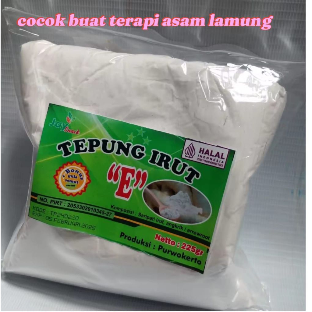 

TEPUNG IRUT PLUS GULA SEMUT TERAPY ASAM LAMBUNG
