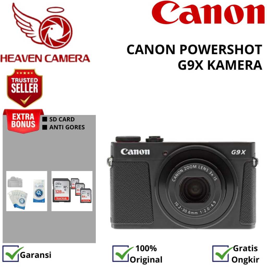 KAMERA CANON POWERSHOT G9X / CANON G9X KAMERA DIGITAL