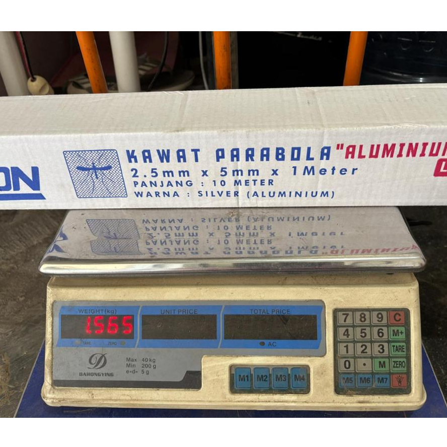 Kawat Parabola ALUMINIUM Kawat Anti Nyamuk ALUMINIUM Australia 1 Roll Per Roll 10 Meter