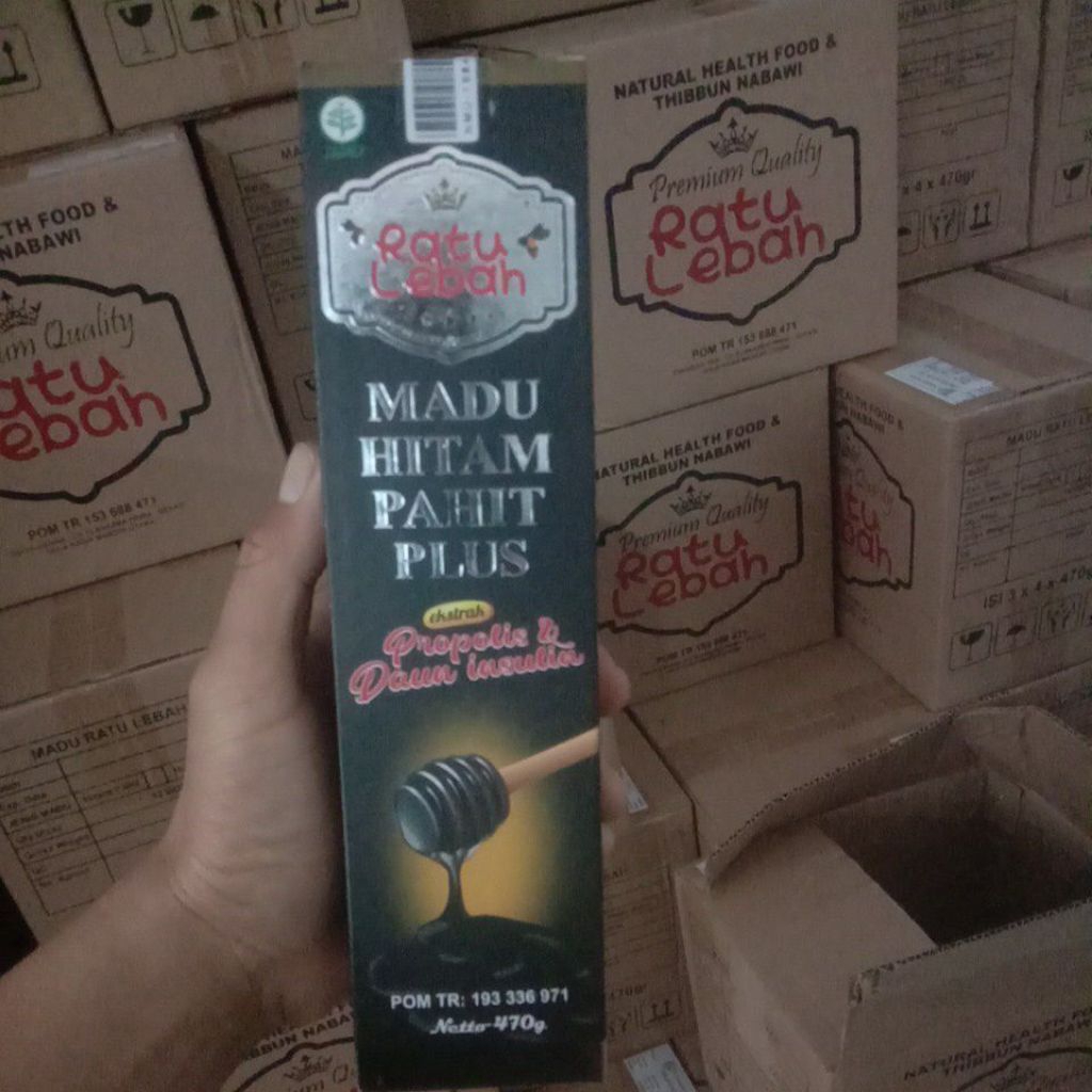 

Madu Hitam Pahit RL470 gr