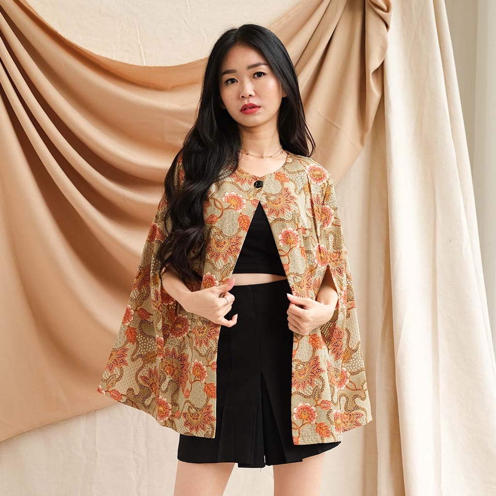 FLIKE STORE - CAPE BLAZER BATIK MOTIF MALIMBU HEJO