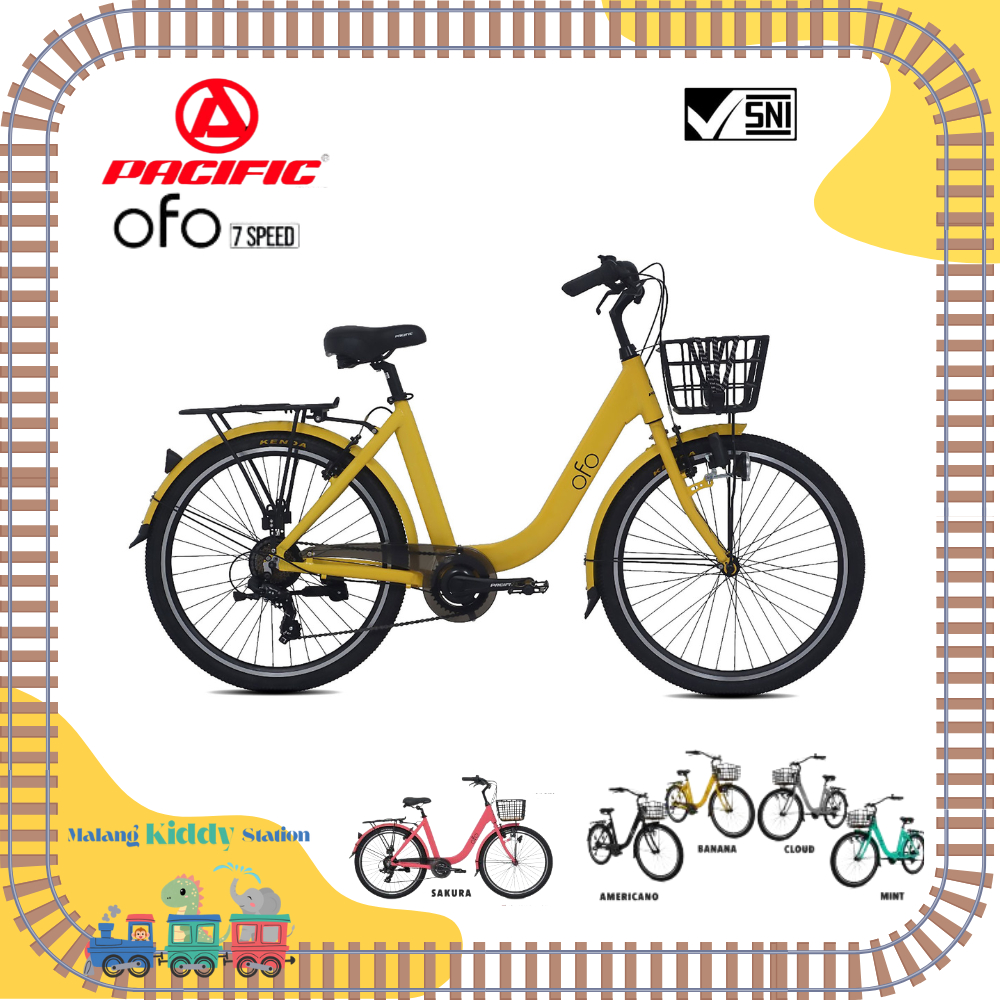 SEPEDA CTB ALLOY PACIFIC OFO 7 Speed 26 inch